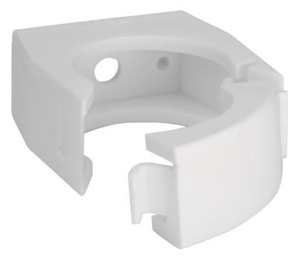 RÖRKLAMMA VIT 32MM LÅSBART