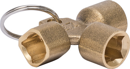 VATTENUTKASTARNYCKEL GELIA UNIVERSAL MÄSSING 5-PACK