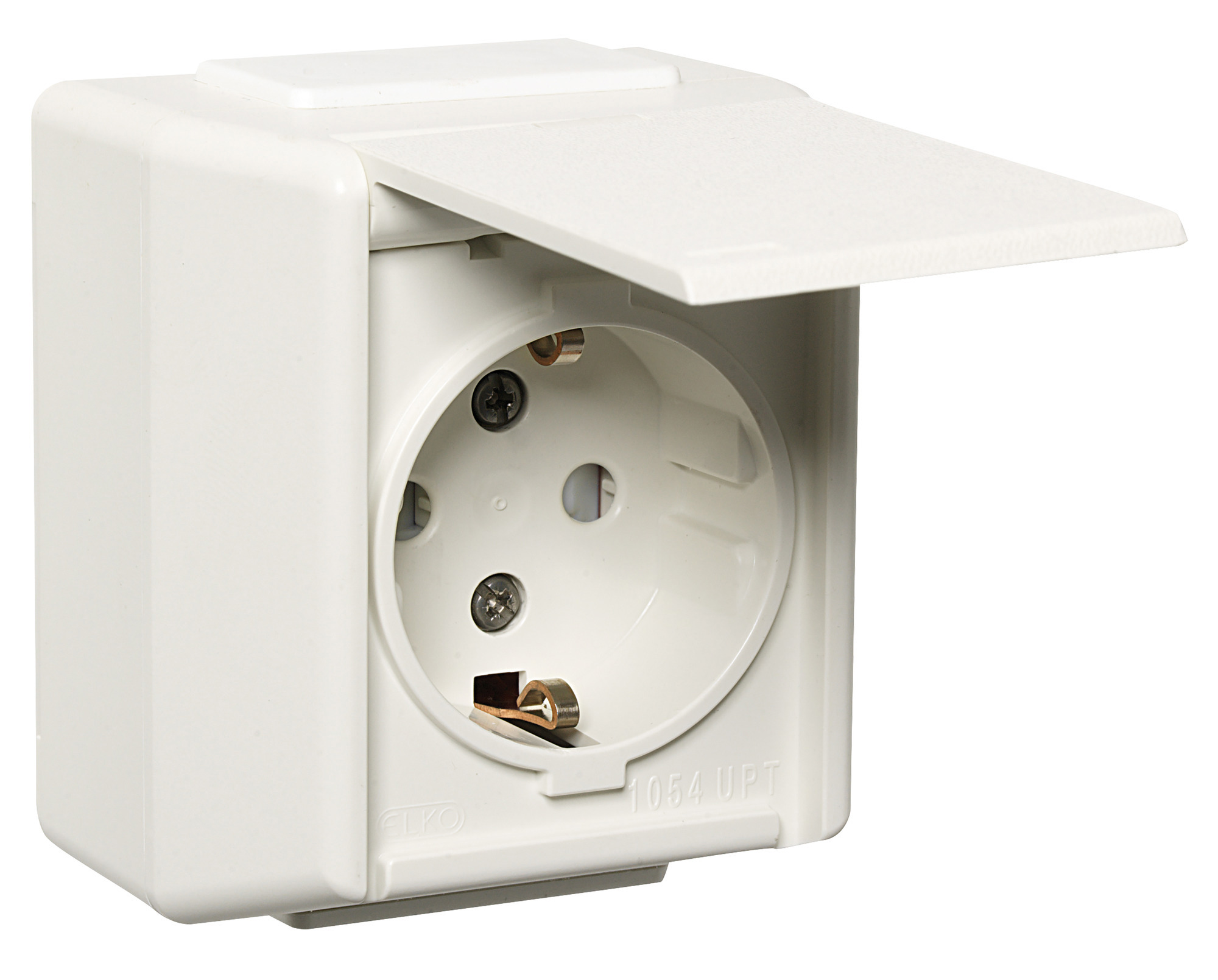 VÄGGUTTAG, KAPSLAT, UTANPÅLIGGANDE, MED LOCK, ELKO - ELKO