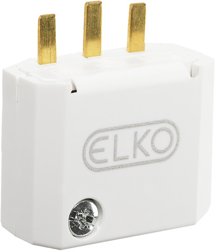 STICKPROPP ELKO DCL 2-POL JORD VIT