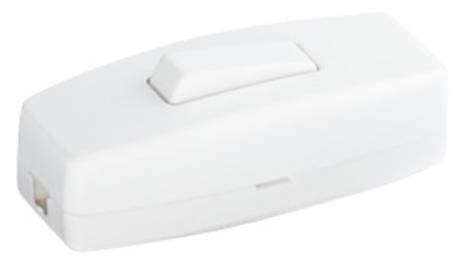 MELLANSTRÖMBRYTARE VIT 1-POL