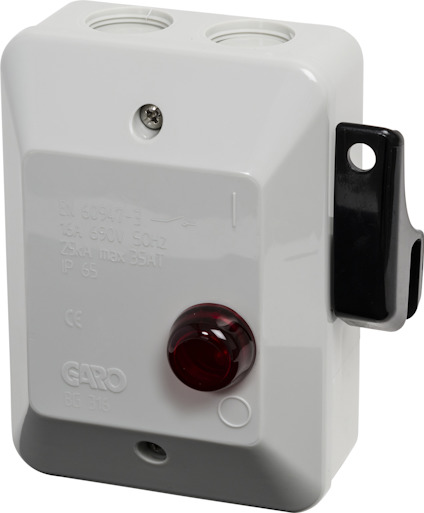 STRÖMSTÄLLARE MED LAMPA