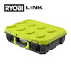 Grön och svart verktygslåda med Ryobi LINK-logotyp.