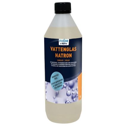 VATTENGLAS NATRON NITOR 1L STÄRKER BETONG