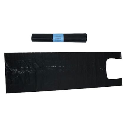 KNYTSÄCK SVART 125L