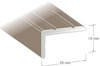 Illustration av en L-formad metallprofil i platinafärg med måttangivelser 25 mm och 15 mm.