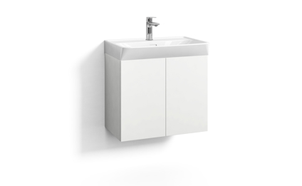 TVÄTTSTÄLLSSKÅP SVEDBERGS SKAPA VIT 60X35X50CM 2DÖRRAR 1HYLLA