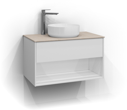 BÄNKSKIVA SVEDBERGS EPOS DANAE 810X460X12 MM DEKTON