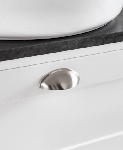 SKÅLHANDTAG EDEN KROM KOMPLETT