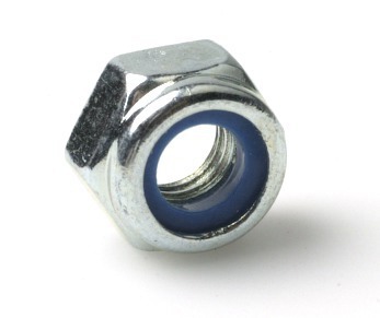 SEXKANTLÅSMUTTER M6LM LÅG 6 OCH 8 MED NYLONRING FZB - Arvid Nilsson