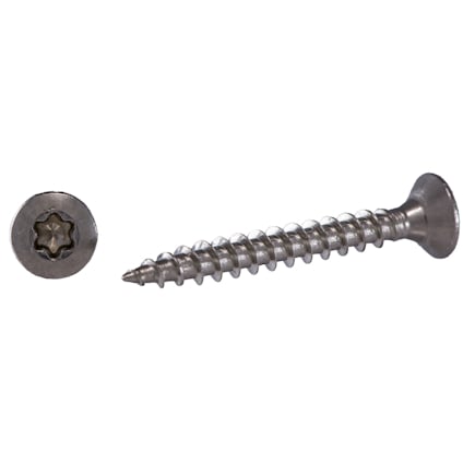 TRÄSKRUV TKFT VVS POL A2 KULLERSÄNKT 5X25MM