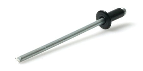 BLINDNIT KULLRIG AL/ST ÖPPEN SVART 3,2X8MM - Arvid Nilsson