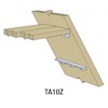VINKELBESLAG SIMPSON STRONG-TIE TRAPPVINKEL TA Z-PRO 41X41X260 SST