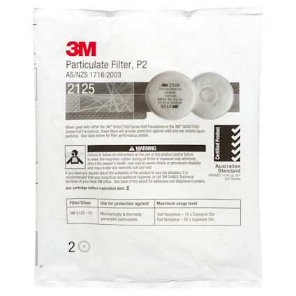 PARTIKELFILTER 3M 2125P2