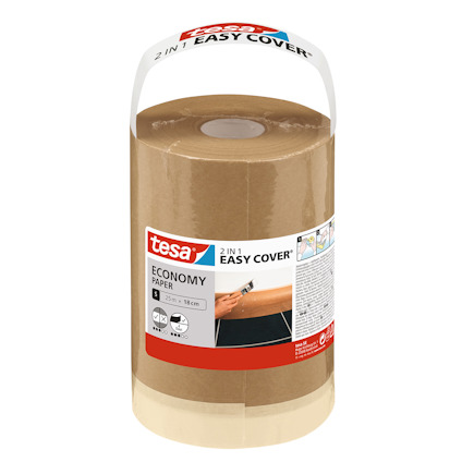 MASKERINGSPAPPER TESA REFILL S EASY COVER 18CM