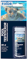 TESTSTICKOR KLOR/BROM/PH FIXOR