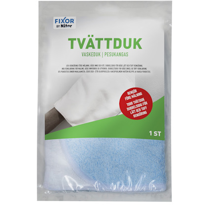 TVÄTTDUK DUBBELFUNKTION FIXOR