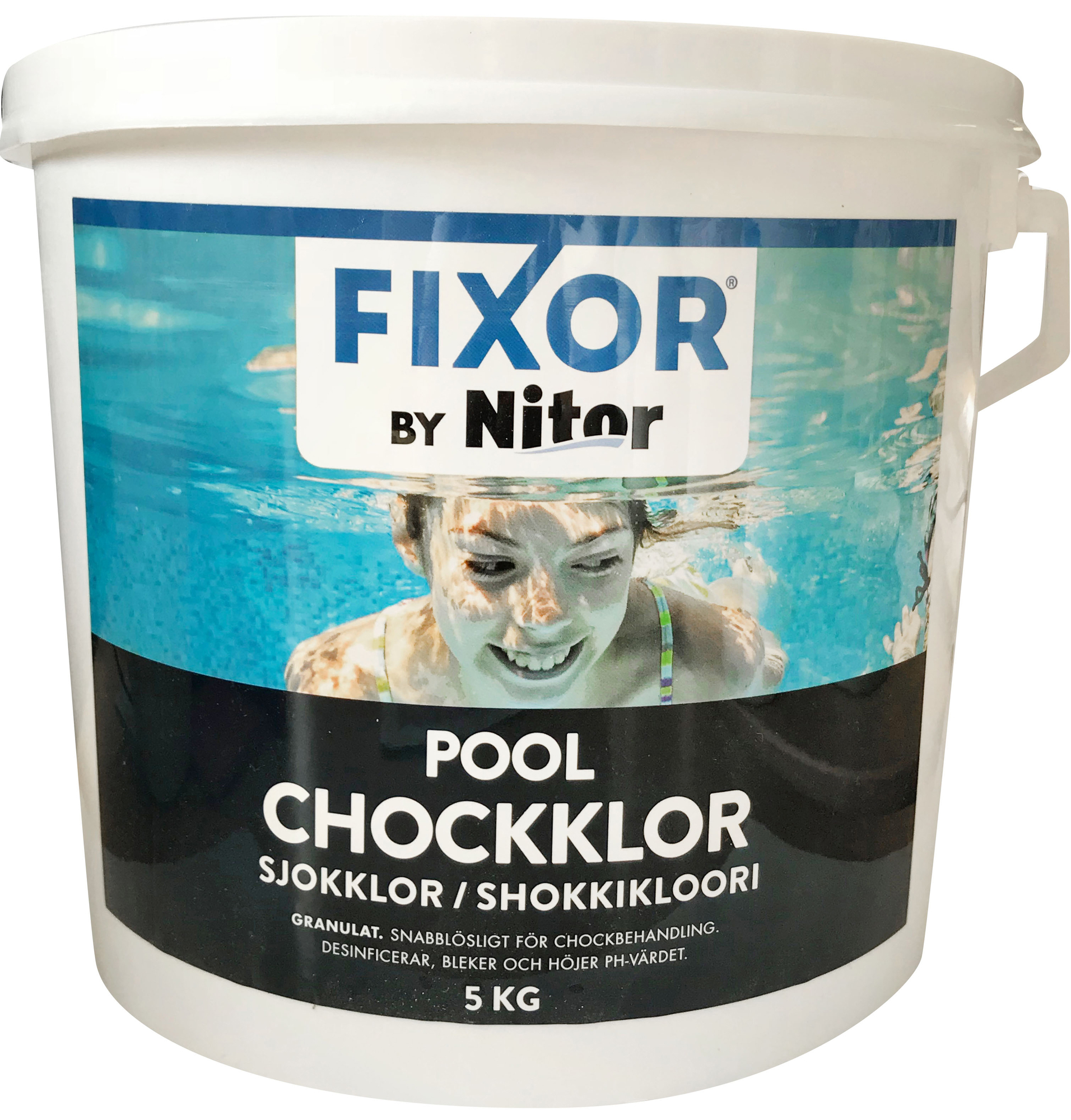 POOLKEMIKALIE CHOCKKLOR NITOR 5KG - 