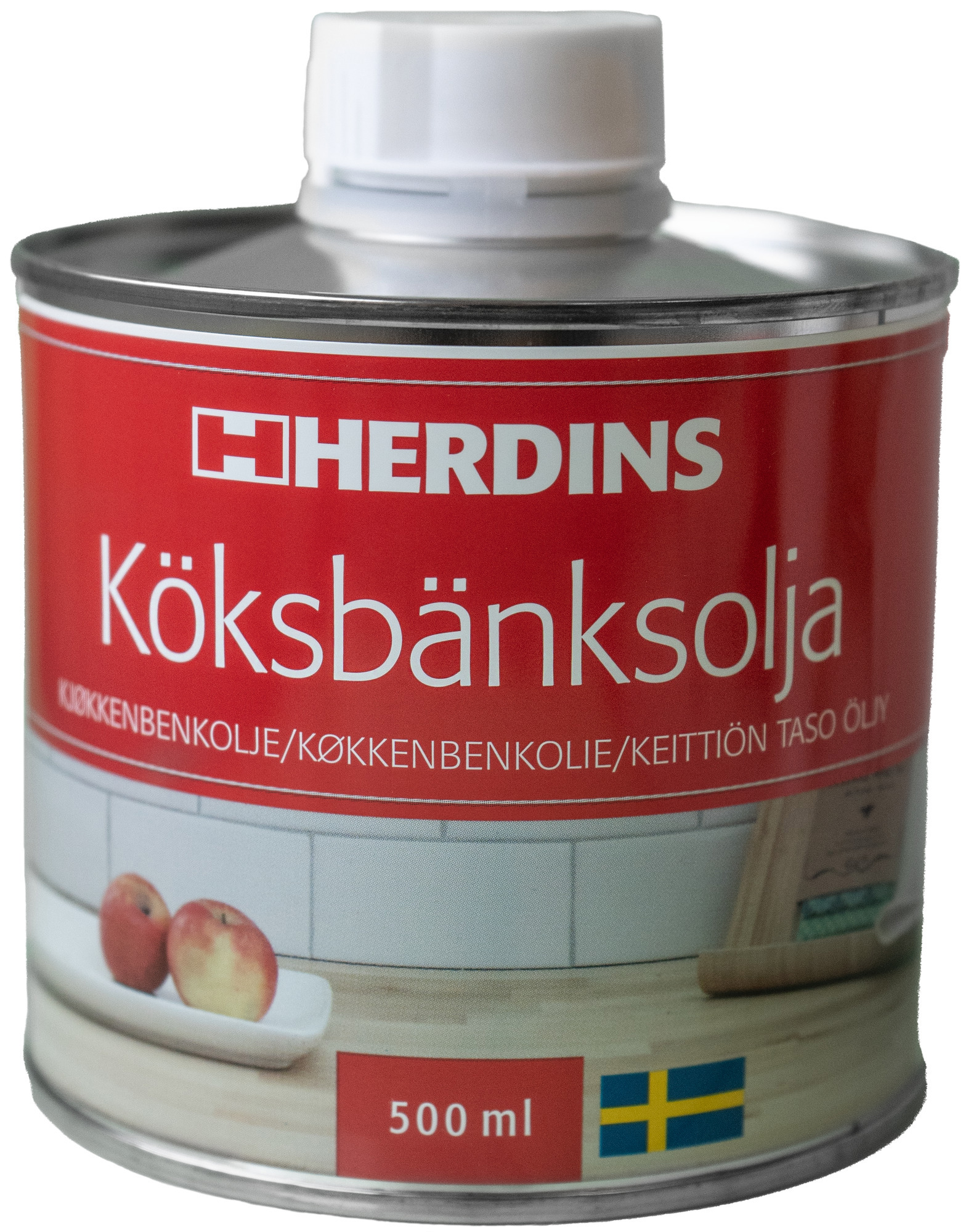 TRÄOLJA KÖKSBÄNK  - Herdins