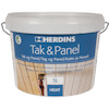 Hink med Herdins Tak & Panel lasyr, märkt "Helvit 3L" med panelbild och text på flera språk.