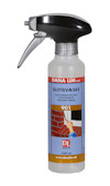 Plastsprayflaska med etikett "Dana Lim Glättningsvätska 901", innehåll 250 ml.