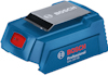 Batteriadapter i blått med texten "BOSCH Professional GAA 18V-48" och en röd ON-knapp.