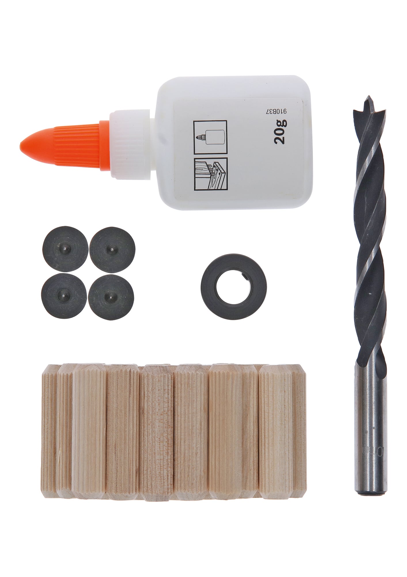 TRÄPLUGGSET BOSCH 10MM 27 DELAR 40MM - Bosch