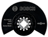 Svart sågklinga med texterna "BOSCH", "ACZ 85 EC HCS", "Wood", "Swiss Made", "STARLOCK".