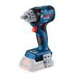 Sladdlös blå och svart mutterdragare med Bosch-logotyp, utan batteri.