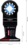 Bosch Expert Starlock AIZ 45 AIT sågblad för metall, 88x45 mm, svart och blå färg.