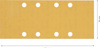 Sandpapper med sex hål, mått: 230 mm x 93 mm.