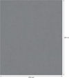 Grått sandpapper med måtten 230 mm x 280 mm markerade.