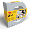 Tejprulle och förpackning med texten "3M Professional Masking Tape 244, High Precision" samt symboler för UV och adhesionsförmåga.