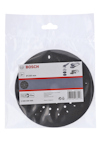 Förpackning med Bosch sliprondeller, Ø 150 mm, 2 st, visas i transparent plast med tryckt etikett.
