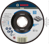 Slipskiva Bosch PRO Metal, diameter 125 mm, tjocklek 6 mm, håldiameter 22,23 mm, max varvtal 12250 rpm.