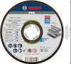 Rund kapskiva med Bosch-logotyp, texten "PRO Stainless Steel and Metal", och dimensioner 115 x 22,23 mm.