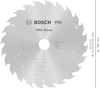 Cirkelsågblad för trä, Bosch PRO Wood, diameter 160 mm, 20 tänder.