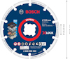 Diamantklinga med Bosch-logotyp, X-LOCK, 125 mm i diameter, för multimediamaterial. Maxi 22,23 mm. Serienummer 2 608 900 533.