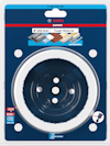 Förpackning med en Bosch Expert-hålsåg, 102 mm diameter, för flera material.