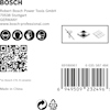 Robert Bosch Power Tools GmbH, Stuttgart, Germany. QR-kod och streckkod 6949509232496. Icons och PAP-symbol 22.