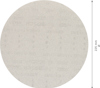 Rund 225 mm sandpapper.