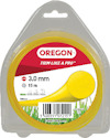 Förpackning med trimmerlina, märkt "Oregon", 3,0 mm, 15 m.