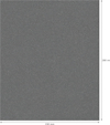 Rektangulärt sandpapper med måtten 230 mm x 280 mm.