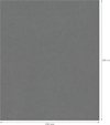 Grå rektangulär sandpapper med mått 230x280 mm.