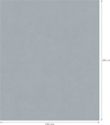 Grå rektangel med dimensionerna 230 mm x 280 mm, markerade med pilar.