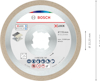 Blandskiva Bosch X-Lock, diameter 115 mm, max 13,300 rpm, 80 m/s, symboler för säkerhetsanvisningar.