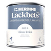 Ett burk med Herdins Lackbets Aqua, färgen järnvitriol 604, 275 ml. Made in Falun, Sweden.